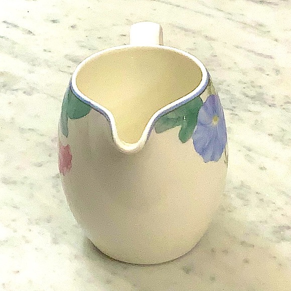 MIKASA SPRING LEGACY CREAMER & SUGAR BOWL & LID SET VINTAGE - Picture 5 of 11